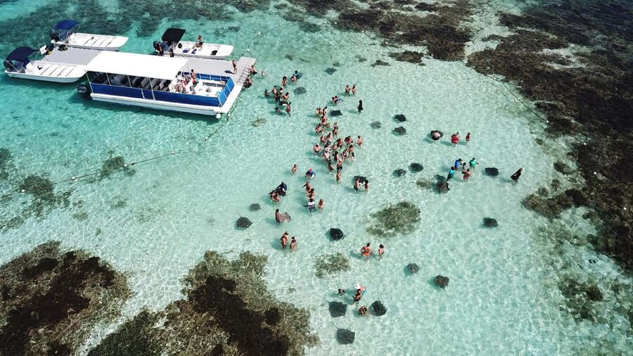 Antigua: Stingray City Experience with Round-Trip Transfer - The photo stop and return to Seatons