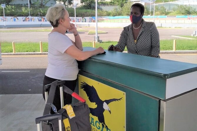 Round-Trip Transfer between Antigua Airport and Antigua Hotels - A calm start at V.C. Bird International Airport