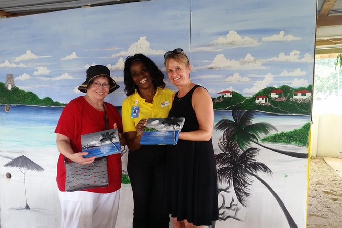 Sip & Paint Antigua - Painting Antigua with Jacqui near Ffryes Beach