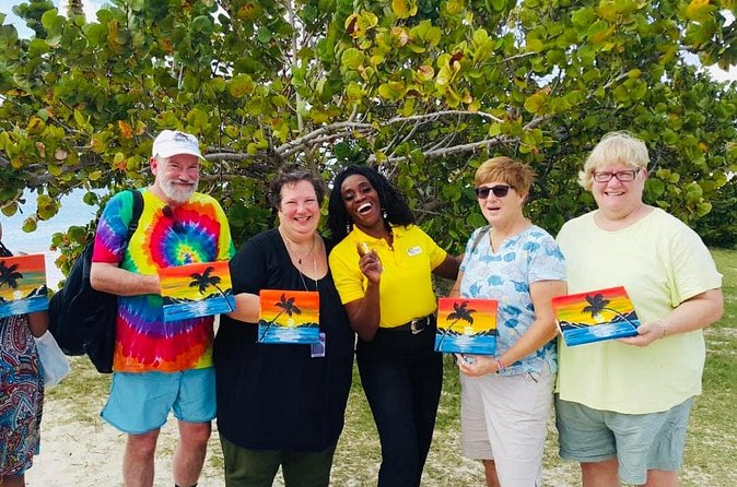 Sip & Paint Antigua - Antiguan lunch, snacks, and the value of the price