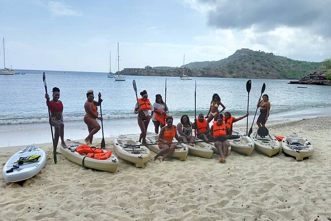 Snorkeling, Kayaking and Paddle Board Activity in Antigua - Kayaking through lagoons toward Nelson’s Dockyard