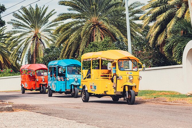 Tuk-Tuk Adventures Rainforest and Beach Hopping Tour - Leaving Heritage Quay for Fig Tree Drive